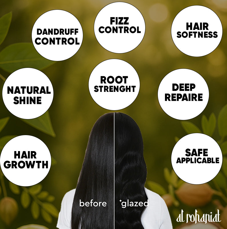 Al Rohaniat Herbal Hair Oil ( 100% Organic & Natural )