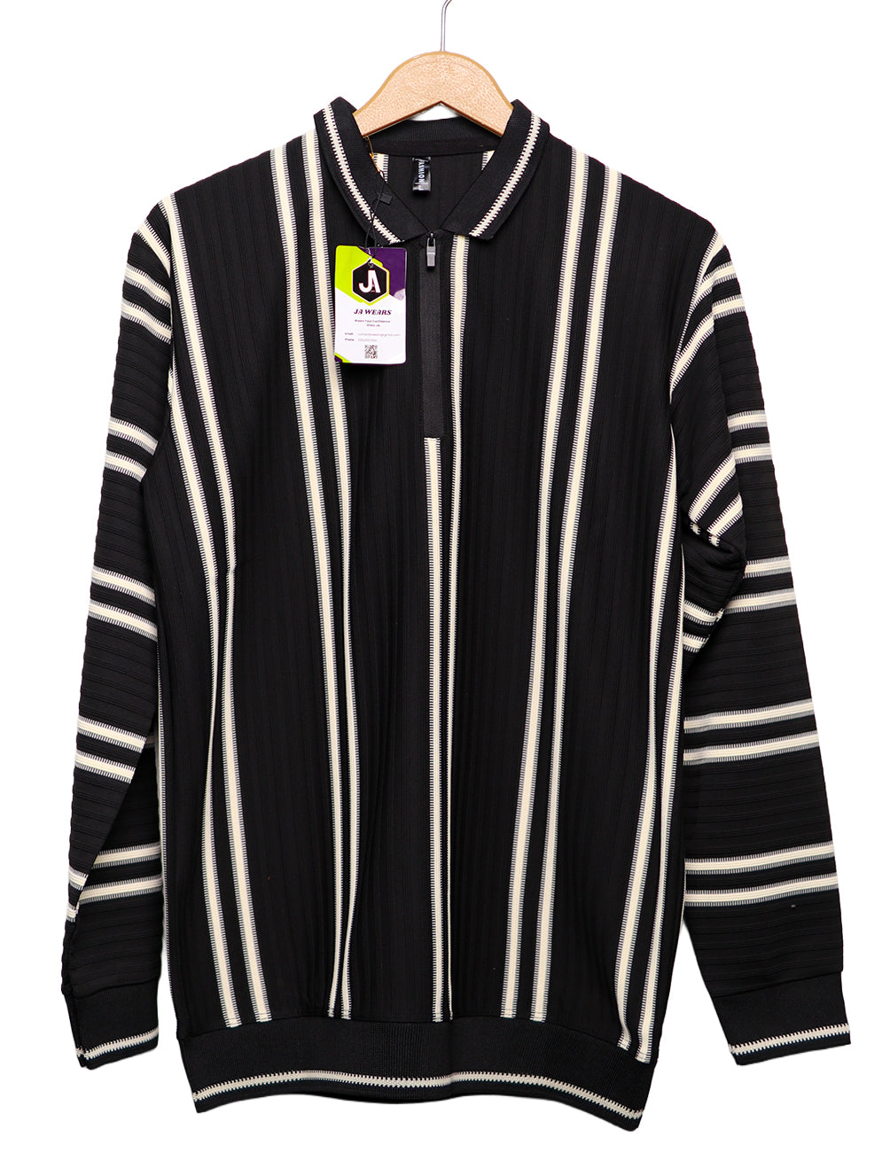 Hogan Strip Polo Shirt Full Sleeves