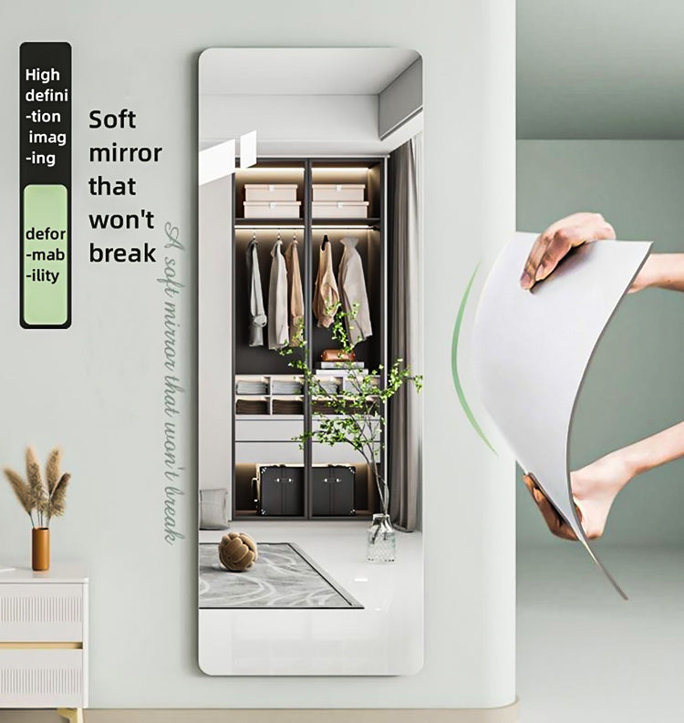 Unbreakable & Foldable Acryllic Mirror Self Adhesive